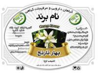 طرح لایه بازلیبل  بهارنارنج(348)